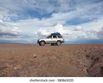 Flat Tire In The Desert