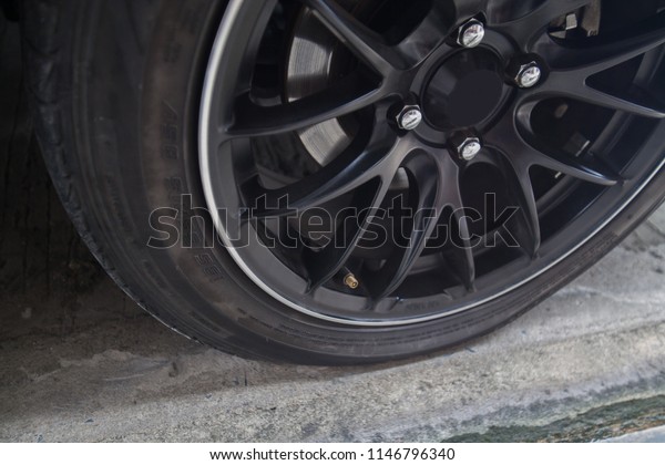 Flat tire and\
repair