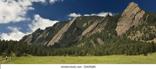 Flatirons In Boulder Colorado