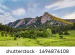 Flatirons in Boulder Colorado, Scenic View