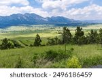 The flatirons outside of Boulder Colorado