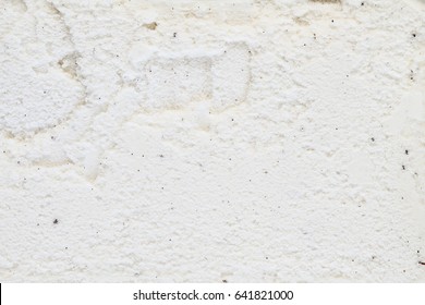 Flatlay Background Of Delicious French Vanilla Ice Cream Shot From Above.