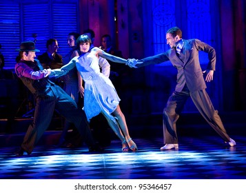 Flavia Cacace And Vincent Simone At A Photocall For Their West End Show 