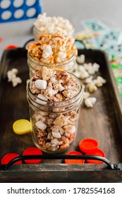 Flavored Popcorn Game Night Food Styling