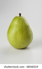 A Flawless Anjou Pear Isolated On White