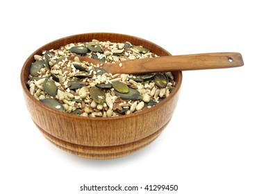 Flax, Pumpkin, Sesame And Sunflower Seeds Healthy Mix