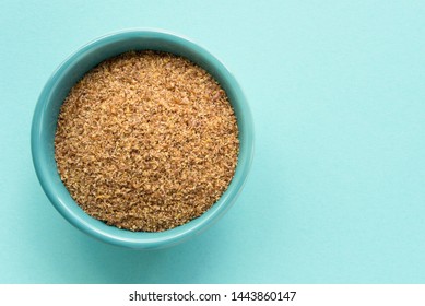 Flaxseed Meal In A Bowl