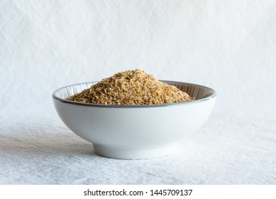 Flaxseed Meal In A Bowl