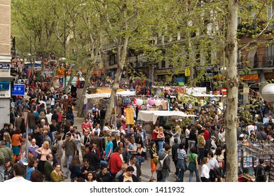 Flea Market Rastro, Madrid