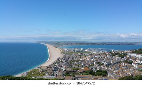 The Fleet And Chesil Beach Dorset Uk