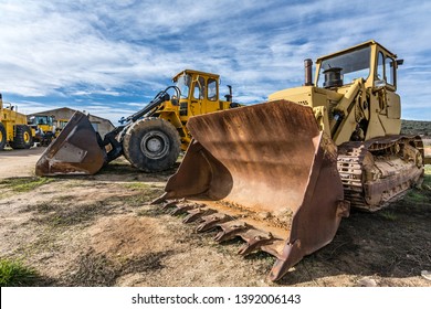 Fleet Of Excavator Machines For Rent Or Sale