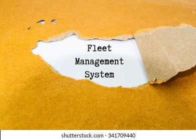 Fleet Management System On Brown Envelope 