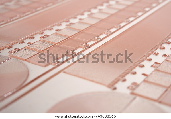 Flexographic Printing Plate Close\
up