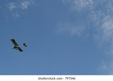 in flight