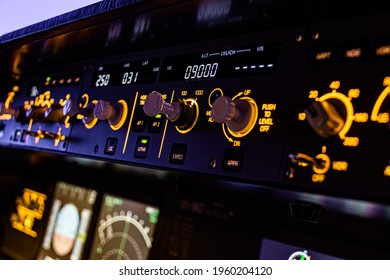 The Flight Control Unit Of A Modern Commercial Aircraft, Focus On The Altitude Selector