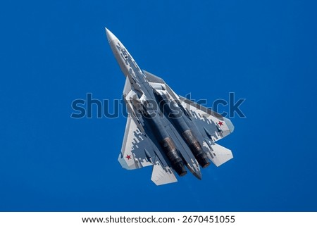 The Flight of the FELON. Su-57 "Felon" prototype pulling "g"s