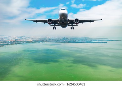 Море Самолет Фото