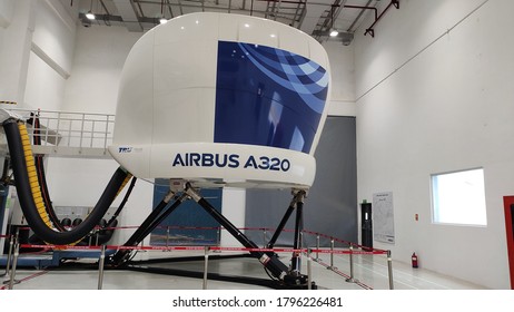 Flight Training A320 Simulator, New Delhi, India, 11 August 2020