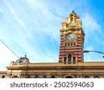 Flinders street railway station in Melbourne, Australia 