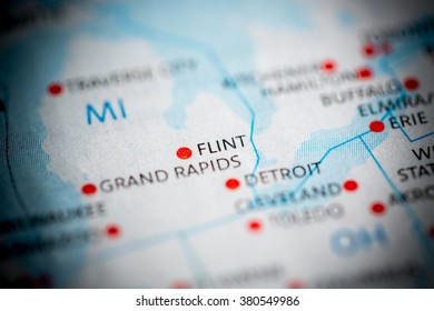 Flint. Michigan. USA