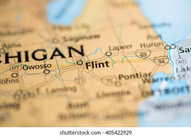 Flint. Michigan. USA