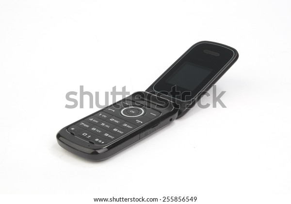 Flip Cell Mobile Cell Phone On Stock Photo 255856549 | Shutterstock