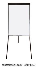 Flip Chart Isolated On White