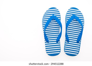 Flip Flop Isolated On White Background