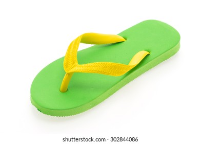 Flip Flop Isolated On White Background Stock Photo 302844086 | Shutterstock