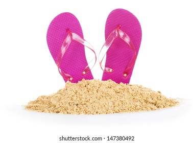 15,698 Beach Sandals Isolated Stock Photos, Images & Photography ...