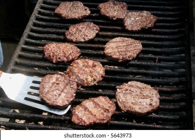 Flipping The Burgers
