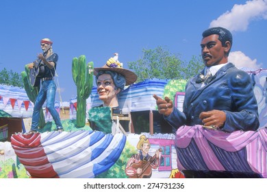 Float In Mardi Gras Parade, New Orleans, Louisiana