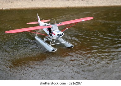 Float Plane On A River