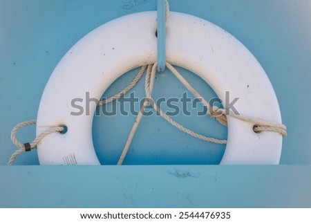 Floatation device on a boat