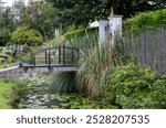 The floating gardens of Les Hortillonnages, Amiens, France which consist of small cultivated islands located in the marshy terrain of bed of the River Somme. Only accessible by boat or footbridge.
