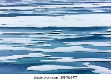 Floating Ice In Chukchi Sea, Russian Far East