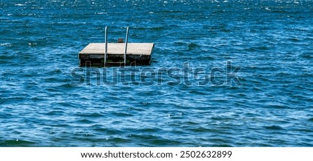 Similar – Image, Stock Photo Bathing ladder on a rock