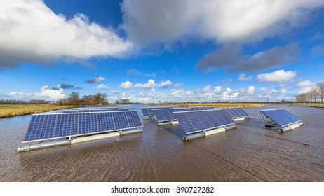 Floating solar panels on unused water bodies can represent a serious alternative to ground mounted solar systems