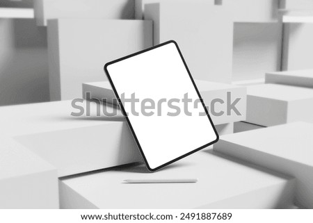 Floating Tablet Mockup for showcasing your design to clients