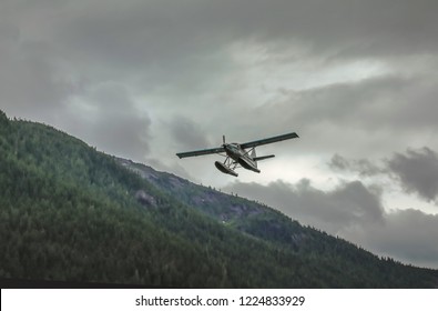 Floatplane In The Misty Fjords