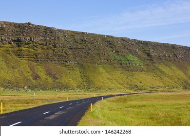 Flood Basalt Flows In Southeastern Iceland 