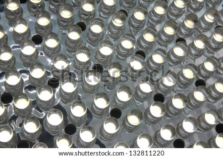 flood light with multiple white led lights