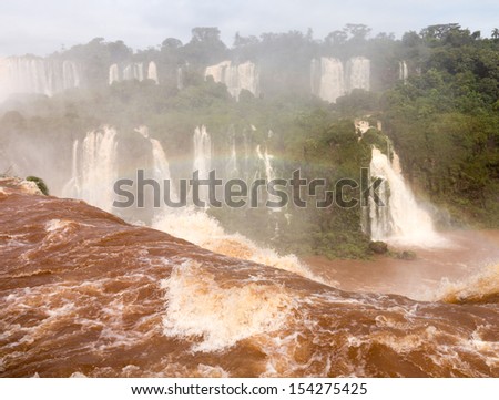 Similar – Foto Bild Regenbogen am Iguassu