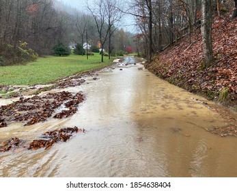 Flooded Road - Montgomery County, VA