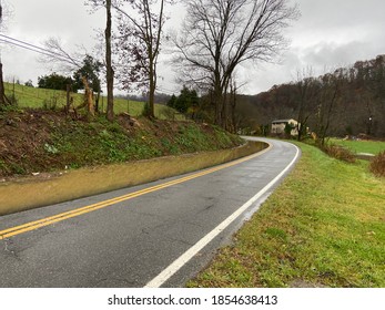 Flooded Road - Montgomery County, VA