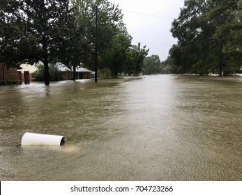 Flooding Hurricane Harvey Spring Texas Couple Stock Photo 704723266 ...