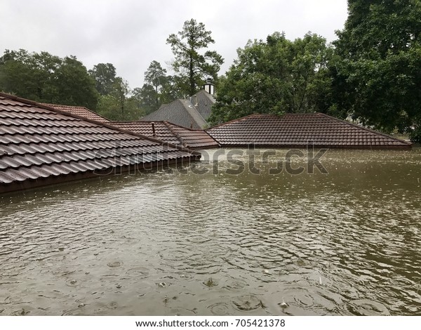 Flooding Hurricane Harvey Spring Texas Off Stock Photo Edit Now