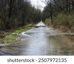 flooding in indiana on the cardinal greenway muncie selma 