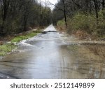 flooding in indiana on the cardinal greenway muncie selma 