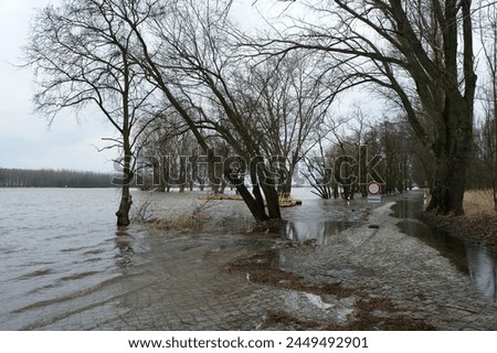Flooding strikes Northern Saxony-Anhalt, Germany's Elbe-Havel region. Communities brace as rivers breach banks, inundating wide areas. Urgent response efforts underway to mitigate impact.